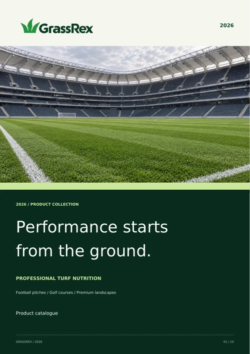 GrassRex product catalogue cover
