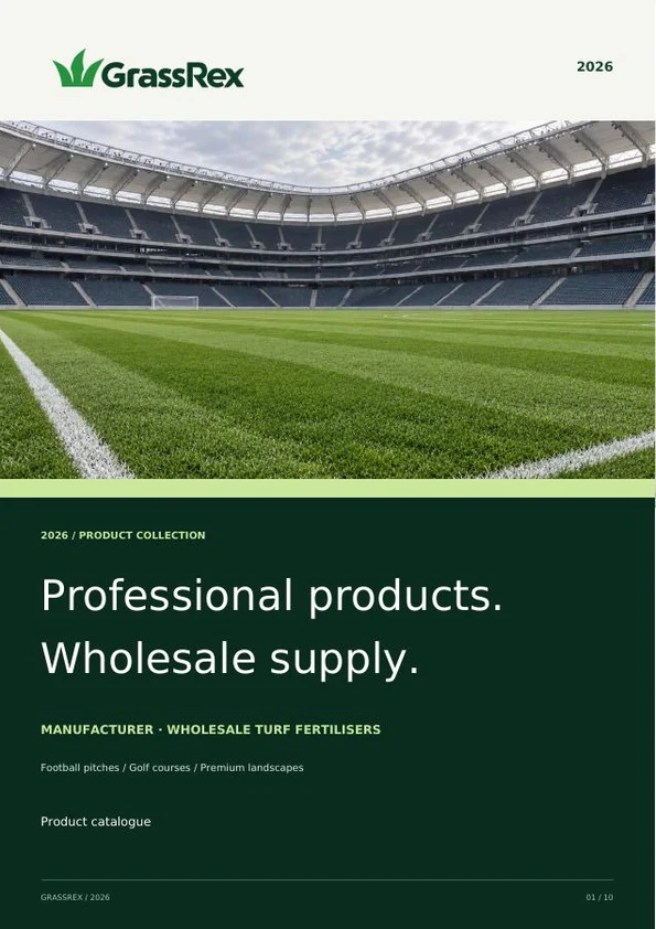 GrassRex product catalogue cover